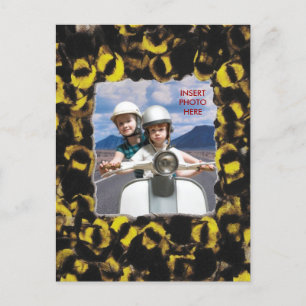 Fleißige Biene BILD EINFÜGEN ~ Postkarte / Einladu