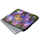 Fleißige Biene Laptopschutzhülle (Vorne Knopf)