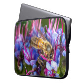 Fleißige Biene Laptopschutzhülle (Vorderseite Links)