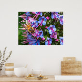 Fleißige Biene Poster (Küche)