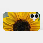 Fleißige Biene Sonnenblume iPhone 16 Hülle (Rückseite (Horizontal))