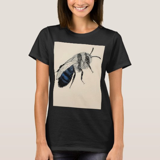Fleißige Biene T-Shirt (Vorderseite)