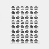 fleißige Farrier Fleecedecke (Vorderseite)