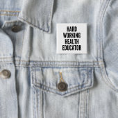 fleißige Gesundheitserziehung Button (Beispiel)