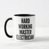 fleißige Master Electrical Tasse (Links)