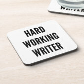 fleißiger Autor Untersetzer (Linke Seite)