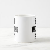 fleißiger Dichter Kaffeetasse (Mittel)