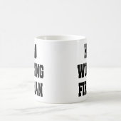 fleißiger Feuerwehrmann Kaffeetasse (Mittel)