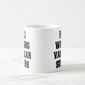 Fleißiger Gefäßchirurg Kaffeetasse (Mittel)