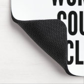 fleißiger Landkreis Mousepad (Ecke)