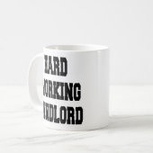 fleißiger Landsmann Kaffeetasse (Vorderseite Links)