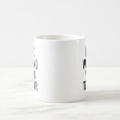 fleißiger Mathematiklehrer Kaffeetasse (Mittel)
