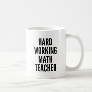 fleißiger Mathematiklehrer Kaffeetasse