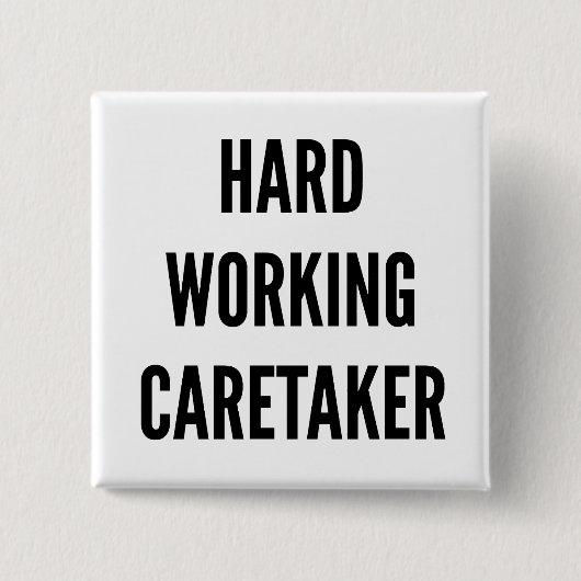 fleißiger Mitarbeiter Button (Vorderseite)