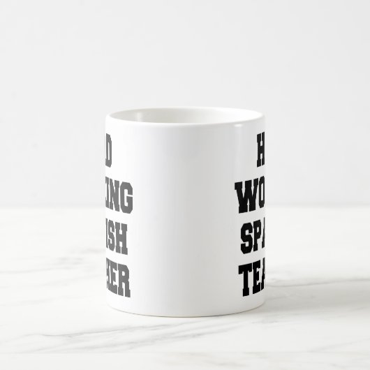 fleißiger Spanischlehrer Kaffeetasse (Mittel)