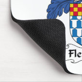 Fleming Familienwappen Mousepad (Ecke)