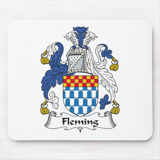 Fleming Familienwappen Mousepad (Vorne)