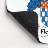 Fleming Familienwappen Mousepad (Ecke)