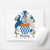 Fleming Familienwappen Mousepad (Mit Mouse)