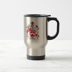 Fleming Familienwappen Reisebecher