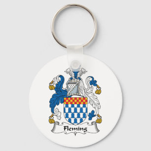 Fleming-Familienwappen Schlüsselanhänger