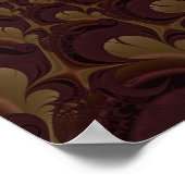 Flesh Beautiful Abstrakt Fine Art Fraktal Poster (Ecke)