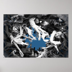 Flesh Tornado Mauer Kunstdruckerin Poster