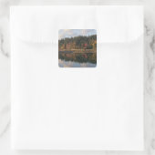 Fletcher Bay Quadratischer Aufkleber (Tasche)