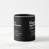 Fletcher Boy Name Definition Personalized Mug Tasse (Zentrum)