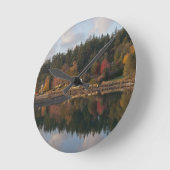 Fletcher-Bucht Runde Wanduhr (Winkel)