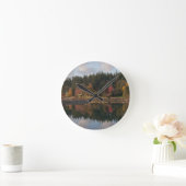 Fletcher-Bucht Runde Wanduhr (Zuhause)