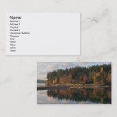 Fletcher-Bucht Visitenkarte (Vorne/Hinten)