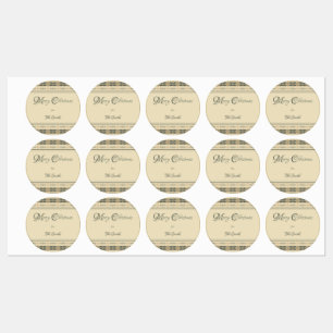 Fletcher Christmas Food Labels Etiketten