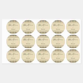 Fletcher Christmas Food Labels Etiketten