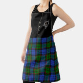 Fletcher Clan Abzeichen & Tartan Kilt Schürze (InSitu)