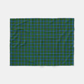 Fletcher-Clan-Tartan Fleecedecke (Vorderseite (Horizontal))