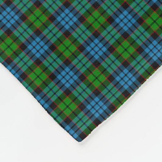 Fletcher-Clan-Tartan Fleecedecke (Ecke)