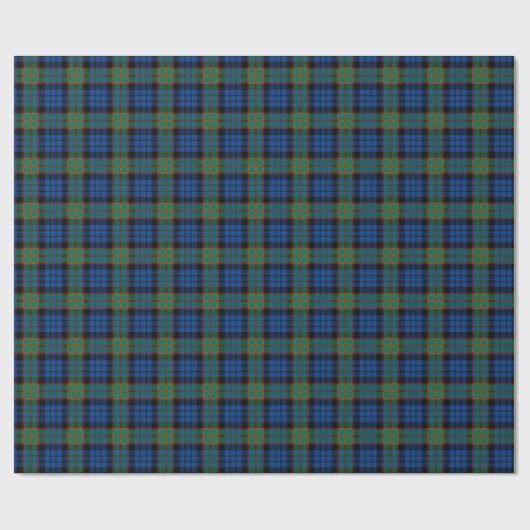 Fletcher Clan Tartan Geschenkpapier (Flach)
