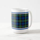 Fletcher Clan Tartan Kaffeetasse (VorderseiteRechts)