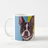 Fletcher die Boston-Terrier-Tasse Kaffeetasse (Links)