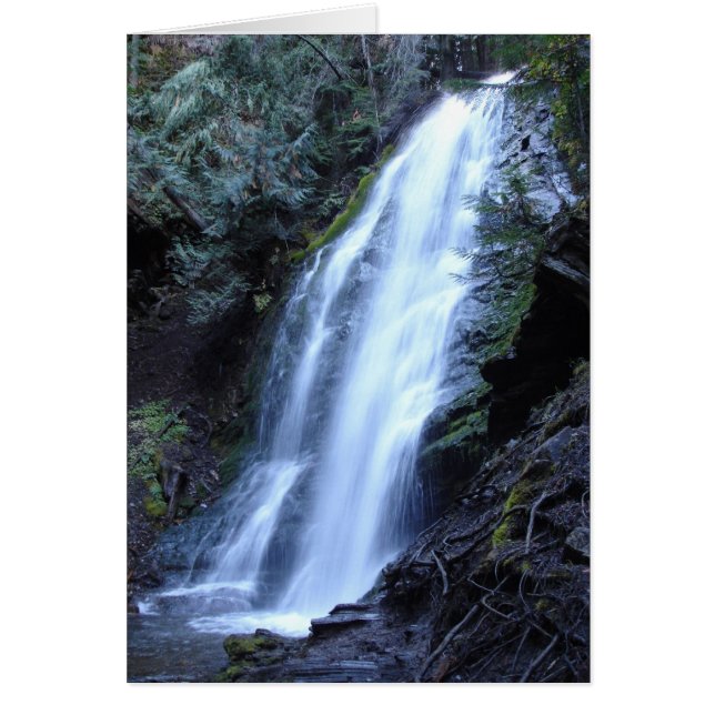 Fletcher Falls Card mit biblischem Angebot (Vorne)
