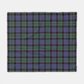 Fletcher Modern Kariert Fleecedecke (Vorderseite (Horizontal))