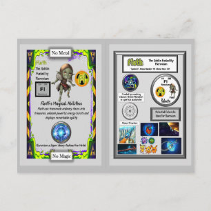 Fleth präsentiert Flerovium-Sammelkarten Postkarte