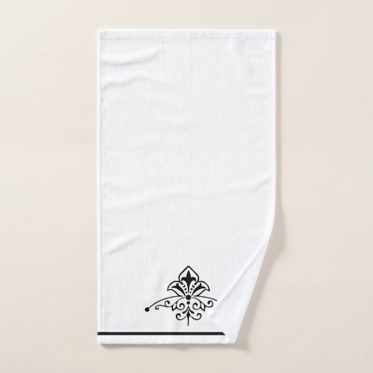 Fleu De Lis Badhandtuch Set (Handtuch)