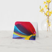 Fleur Bleu note cards Karte (Gelbe Blume)