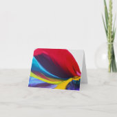 Fleur Bleu note cards Karte (Vorderseite)