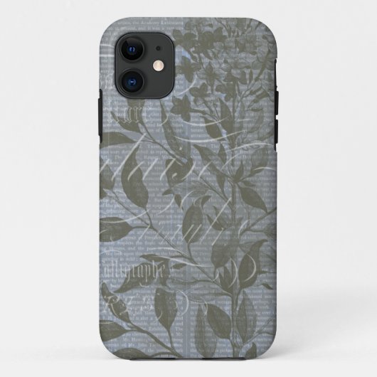 Fleur de Bleu I Case-Mate iPhone Hülle (Rückseite)