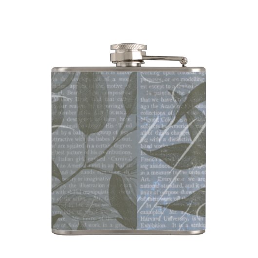 Fleur de Bleu I Flachmann (Rückseite)