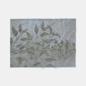 Fleur de Bleu I Fleecedecke (Vorderseite (Horizontal))