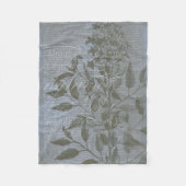 Fleur de Bleu I Fleecedecke (Vorderseite)